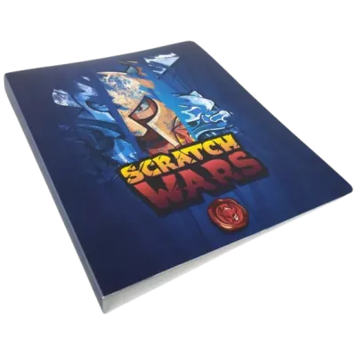 Scratch Wars - Album na karty hrdinů A5