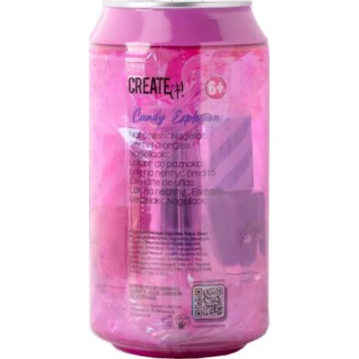 Canenco Kosmetická plechovka Candy laky na nehty