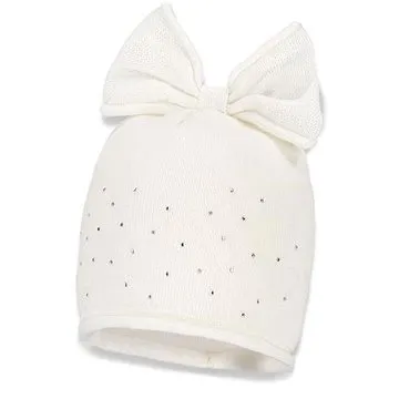 Broel dívčí čepice Konstancja smetanová  (JNBmix573nad)