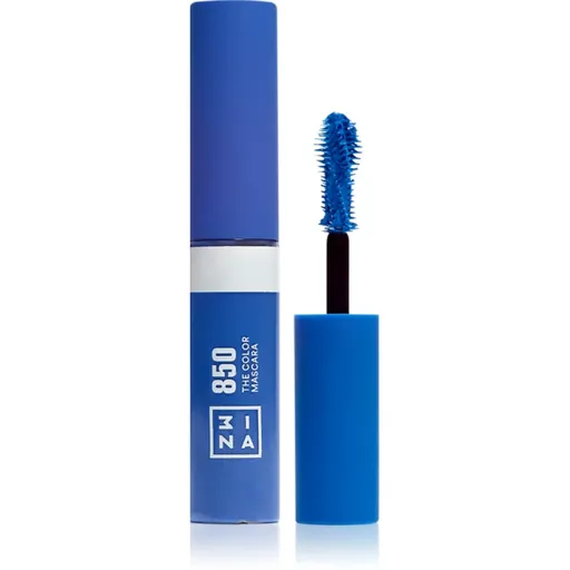 3INA The Color Mascara Mini řasenka odstín 850 - Blue 5.5 ml