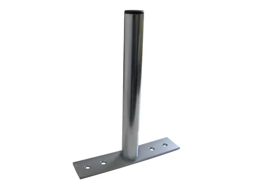 Držák stožáru jezdec s pásem - výška 50cm