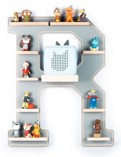 VCM Police Boarti Tonie - písmeno R, šedá