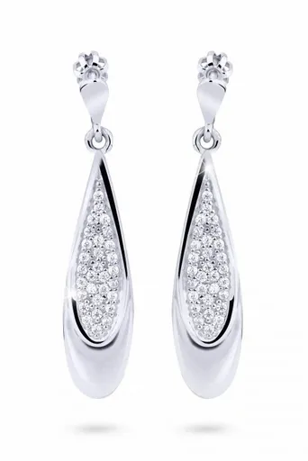 Cutie Jewellery Luxusní zlaté náušnice se zirkony Z8052-30-10-X-2