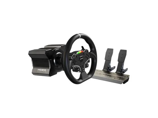 Herní sada MOZA RACING R5 RS20 základna R5 + Volant ES + Pedály SRP-Lite + Svorka na stůl