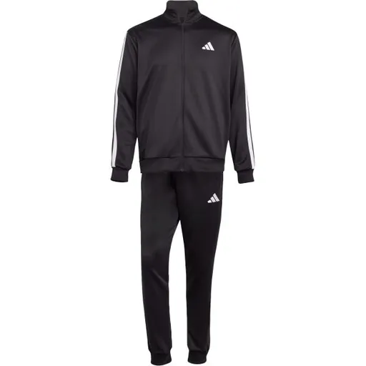 adidas 3-STRIPES TRACKSUIT Pánská tepláková souprava, černá, velikost XXL