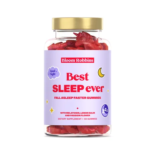 Bloom Robbins Best sleep ever - gumové bonbony pro podporu spánku 60 ks