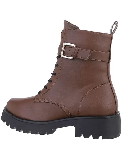 Dámské šněrovací kotníkové boty