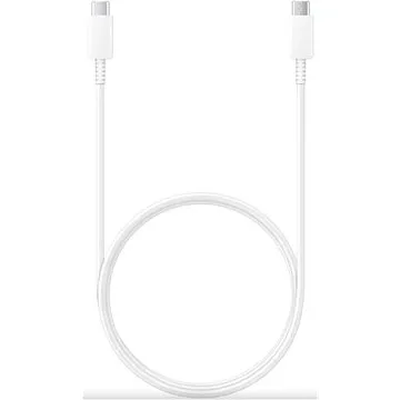Samsung Propojovací kabel USB-C na USB-C, 5A, 1m, bílý (EP-DN975BWEGWW)