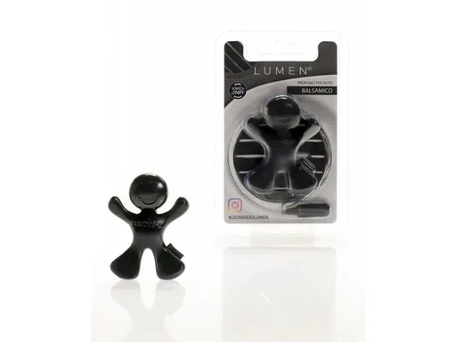 Vůně do auta panáček Leonardo BALSAMICO černý - LUMEN