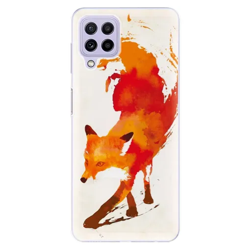 Odolné silikonové pouzdro iSaprio - Fast Fox - Samsung Galaxy A22