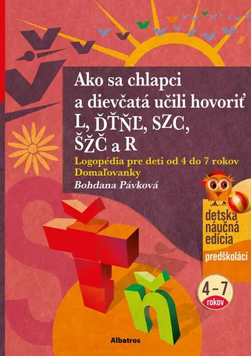 Ako sa chlapci a dievčatá učili hovoriť L, ĎŤŇĽ, CSZ, ČŠŽ a R - Bohdana Pávková