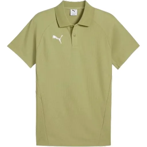 Puma TEAMEVOSTRIPE POLO Pánské polo triko, khaki, velikost