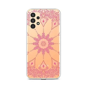 TopQ Kryt Samsung A13 silikon Pink Mandala 72072 (Sun-72072)