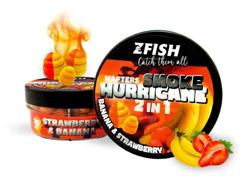 Zfish Nástraha Smoke Hurricane Wafters 2in1 - Strawberry-Banana,Zfish Nástraha Smoke Hurricane Wafters 2in1 - Strawberry-Banana