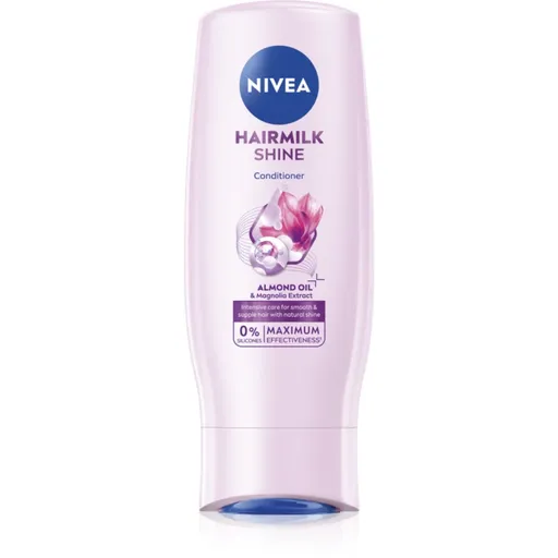 NIVEA Hairmilk Natural Shine pečující kondicionér 200 ml