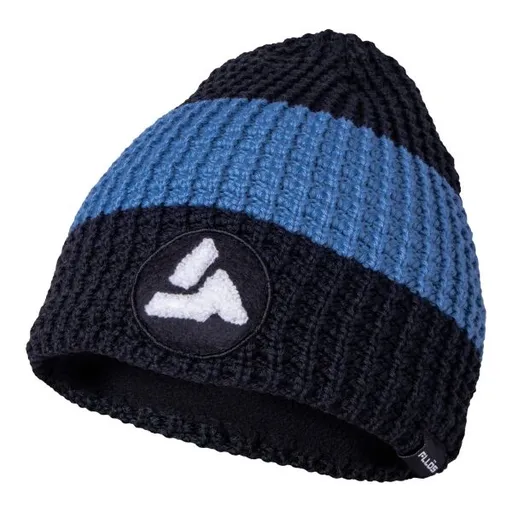 FLLÖS DUETO Zimní unisex čepice, černá, velikost