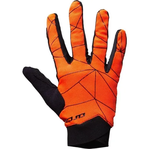 Arcore BREATHLITE Pánské dlouhoprsté cyklistické rukavice, oranžová, velikost
