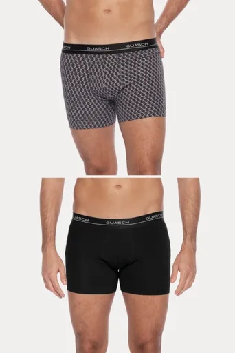 Pánské boxerky CESAR z elastické bavlny, 2 ks M V dárkovém boxu 2 ks