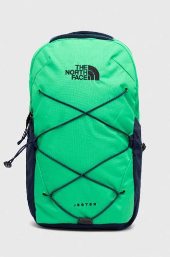 Batoh The North Face zelená barva, velký, hladký, NF0A3VXFSOG1