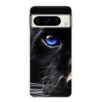 Odolné silikonové pouzdro iSaprio - Black Puma - Google Pixel 8 Pro