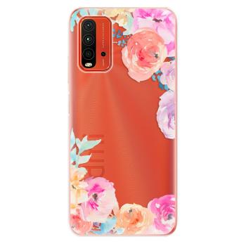 Odolné silikonové pouzdro iSaprio - Flower Brush - Xiaomi Redmi 9T