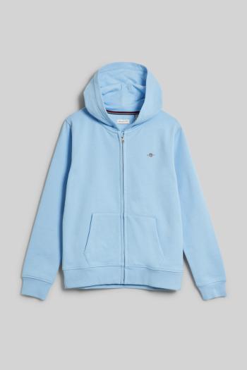 MIKINA GANT SHIELD ZIP HOODIE SHADE BLUE