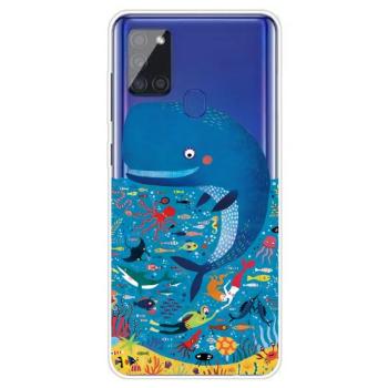 ART Silikónový kryt Samsung Galaxy A21s WHALE