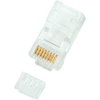 10-pack,Datacom RJ45, CAT6, UTP, 8p8c, nestíněný, skládaný, na drát (4131)