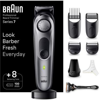 Braun Series 7 BT7420 zastřihovač vousů + holičské nástroje