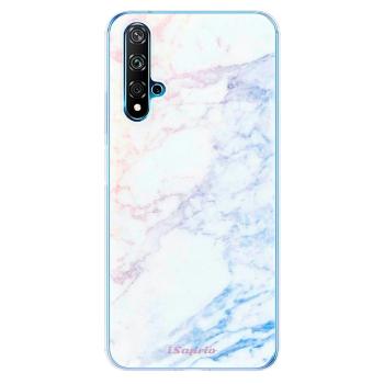 Odolné silikonové pouzdro iSaprio - Raibow Marble 10 - Huawei Nova 5T