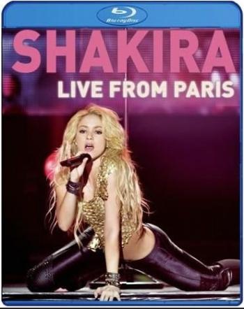 Shakira, Live From Paris, Blu-ray