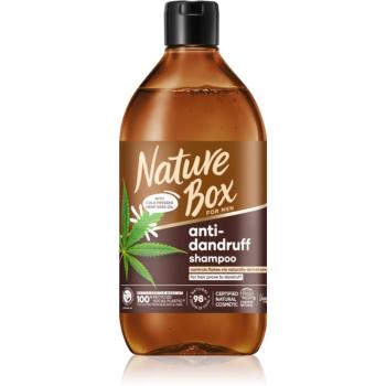 Nature Box Hemp Seed šampon proti lupům 3 v 1 pro muže 385 ml