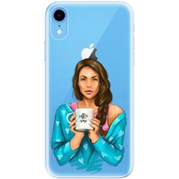 iSaprio Coffe Now - Brunette pro iPhone Xr (cofnobru-TPU2-iXR)