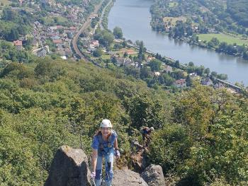 Via ferrata se zkušeným instruktorem