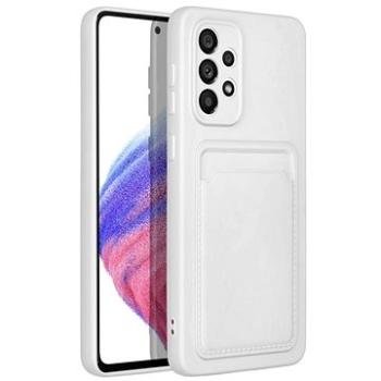 TopQ Kryt Card Case Samsung A53 5G bílý 94307 (94307)