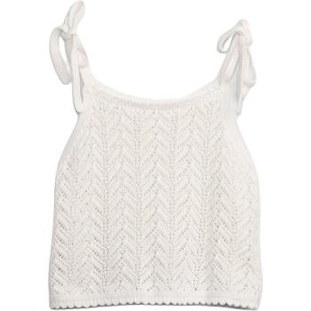 GAP CROCHET Dámský top, bílá, velikost