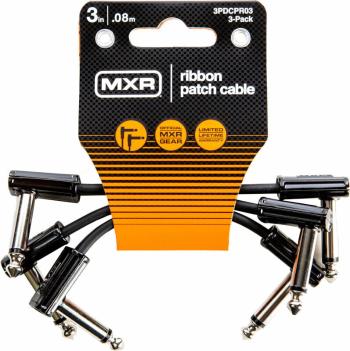 Dunlop MXR 3PDCPR03 Ribbon Patch Cable 3 Pack 8 cm Lomený - Lomený Patch kabel