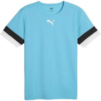 Puma INDIVIDUALRISE JERSEY TEE Pánské fotbalové triko, světle modrá, velikost