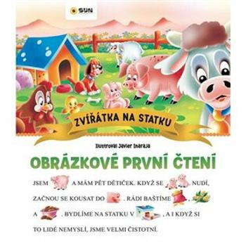 Zvířátka na statku - Obrázkové první čtení