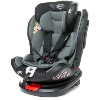 4BABY Roto-fix 0 – 36 kg Isofix grey (5901691956728)