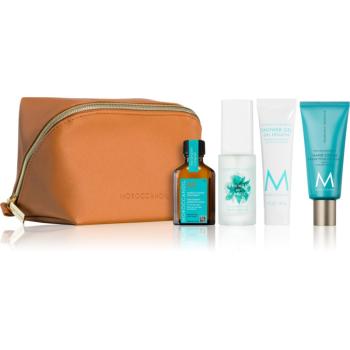 Moroccanoil Body cestovní sada na tělo a vlasy (aqua) 4 ks