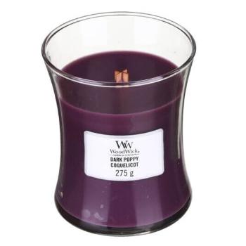 WoodWick Lumânare parfumată vază medie Dark Poppy 275 g