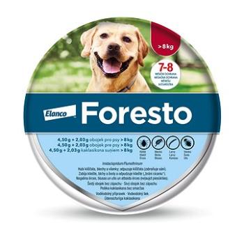 Foresto 4,50 g + 2,03 g obojek pro psy > 8 kg/70 cm (4007221037880)