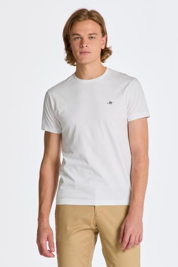 TRIČKO GANT SLIM SHIELD SS T-SHIRT WHITE