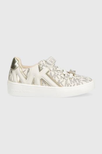 Dětské sneakers boty Michael Kors béžová barva