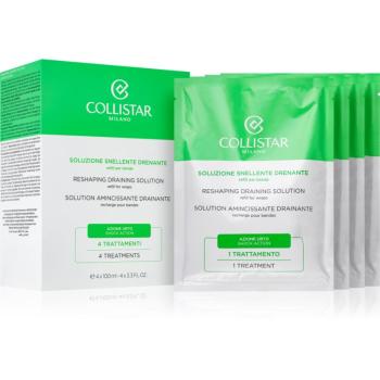 Collistar Reshaping Draining Solution Refill For Wraps termoaktivní bandáže proti celulitidě náhradní náplň 4x100 ml