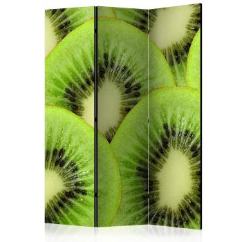 Paraván Kiwi slices Dekorhome 135x172 cm (3-dílný)