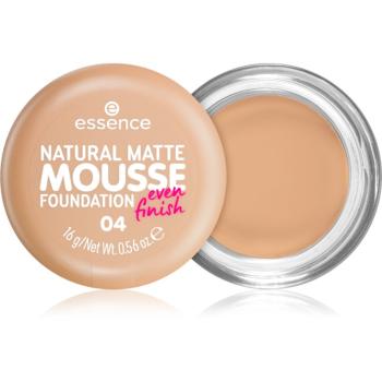 essence NATURAL MATTE MOUSSE pěnový make-up odstín 04 16 g