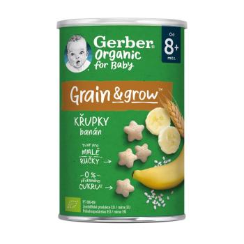 Gerber Organic Křupky banánové BIO 8m+ 35 g