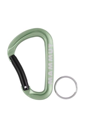 Karabina Mammut Mini Carabiner Workhorse Keylock L zelená barva